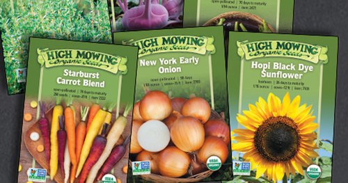High Mowing Organic Seeds Giveaway