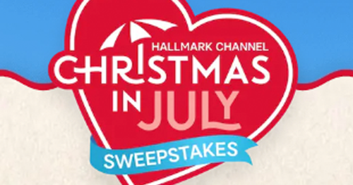 Hallmark Channel’s Christmas in July Sweepstakes