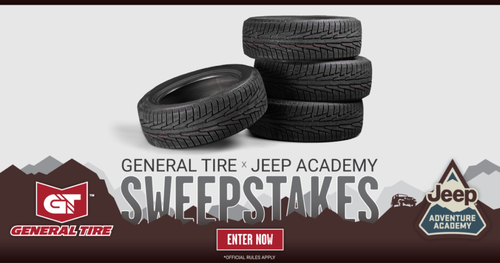 General Tire Jeep Academy Sweepstakes