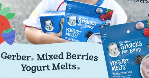 Possible Free Gerber Mixed Berries Yogurt Melts