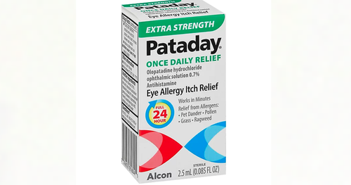 Free Sample of Extra Strength Pataday Eye Allergy Itch Relief