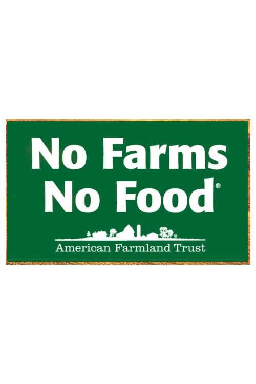 No Farms, No Food ~ FREE Bumper Sticker, Shipped Free