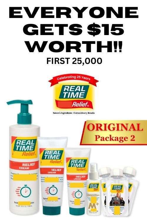 Real Time Relief 25th Anniversary Sweepstakes